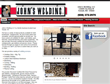 Tablet Screenshot of johnsweldingshop.com
